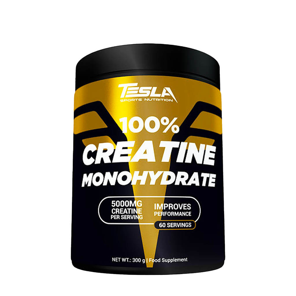 100% CREATINE MONOHYDRATE 300 G – TESLA