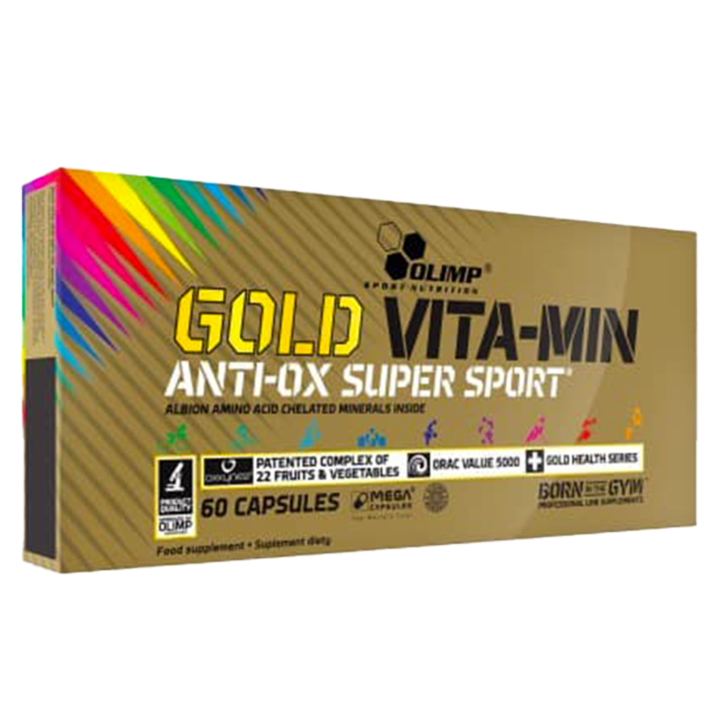 GOLD VITAMIN SUPER SPORT – 60 GÉLULES – OLIMP NUTRITION